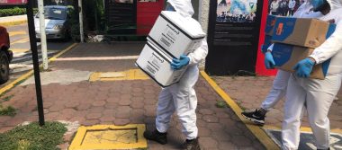 Donan funcionarios de alcaldía iztapalapa equipo e insumos por 2.6 millones de pesos al hospital general de iztapalapa
