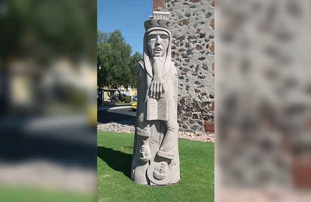 En el Acueducto se encuentran esculturas de Rubén Maya.