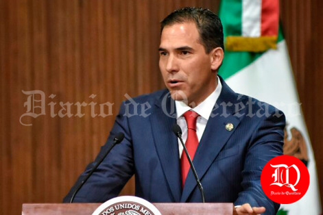 presidente de la Mesa Directiva de la Cámara de Senadores, Pablo Escudero Morales. Foto: Adrián Donantonio