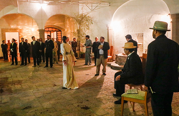 El trabajo de los actores previo al estreno.