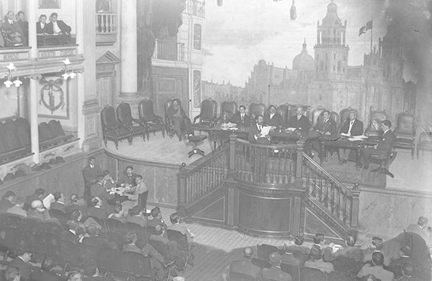 Sesión del Congreso.