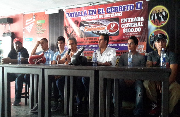 Ramón Zamora informó que el sábado 29 de julio se tendrá una función de box muy interesante en la Unidad Deportiva de Cerrito Colorado, esperando que acuda la afición.