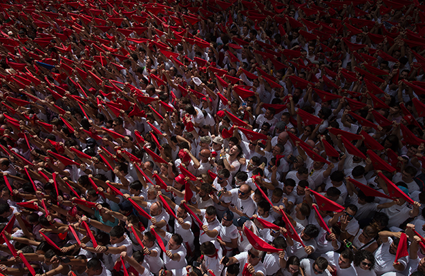 Tres heridos en primer encierro de las fiestas de San Fermín