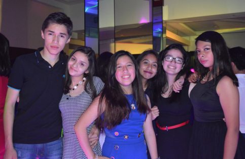 Luis Joel Caballero, Valería Pérez, Sarahí Dorantes, Alison Herrera, Karen Pérez y Abi Bautista.