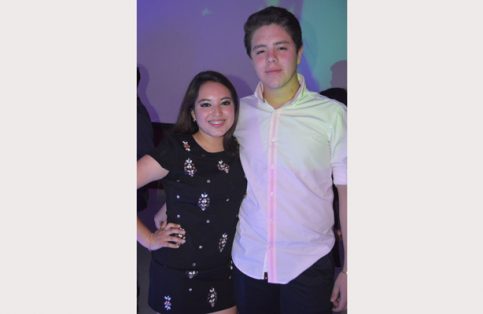 Sugey Rivera y Farid Gutiérrez.