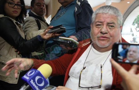 Manuel Huerta, dirigente estatal de Morena. Foto: Jaime Rivera