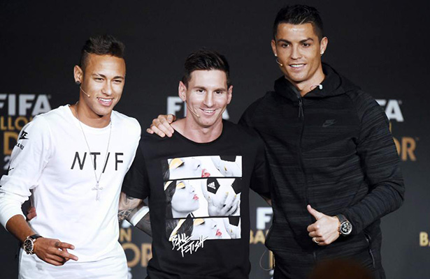 Messi Neymar Cristiano