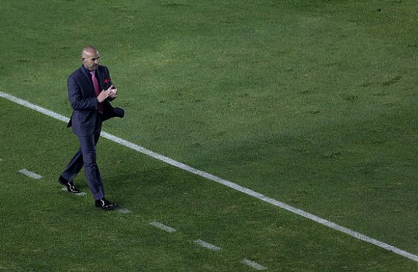 Paco Jémez, satisfecho pese a falta de gol