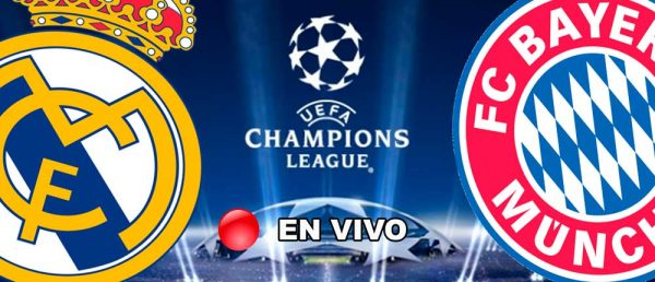 Resultado de imagem para Real Madrid vs Bayern MÃºnich | En Vivo Champions League - Semifinal de Vuelta