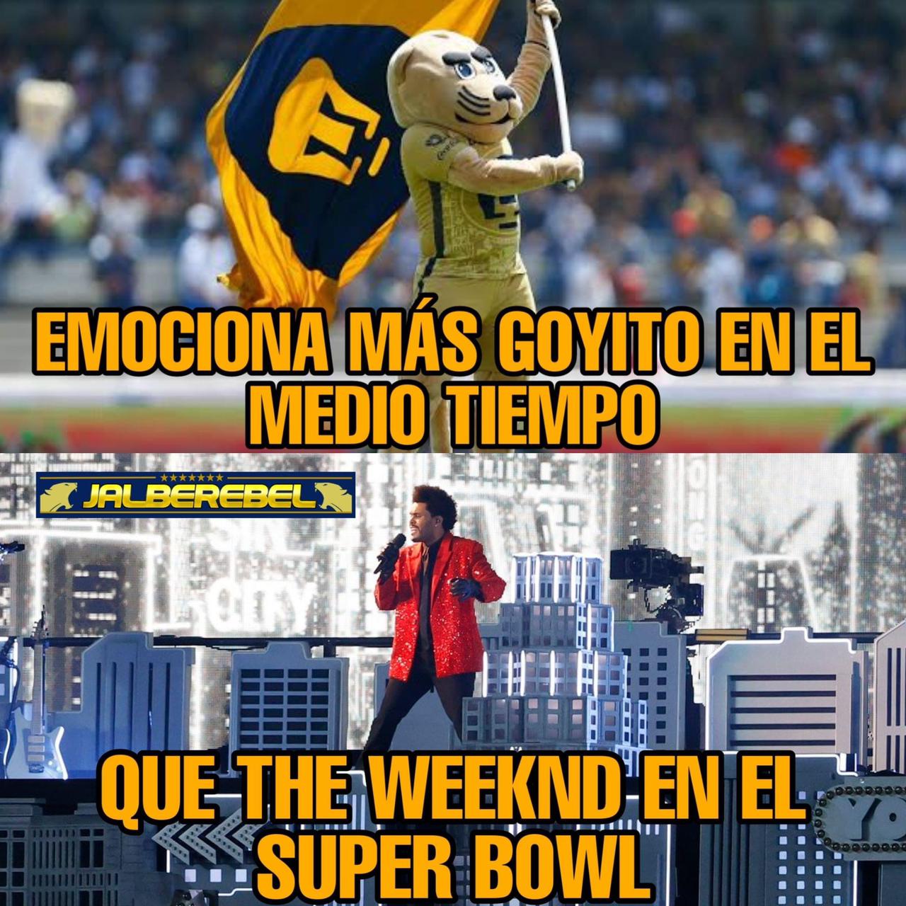 Los memes del show de medio tiempo del Super Bowl LV