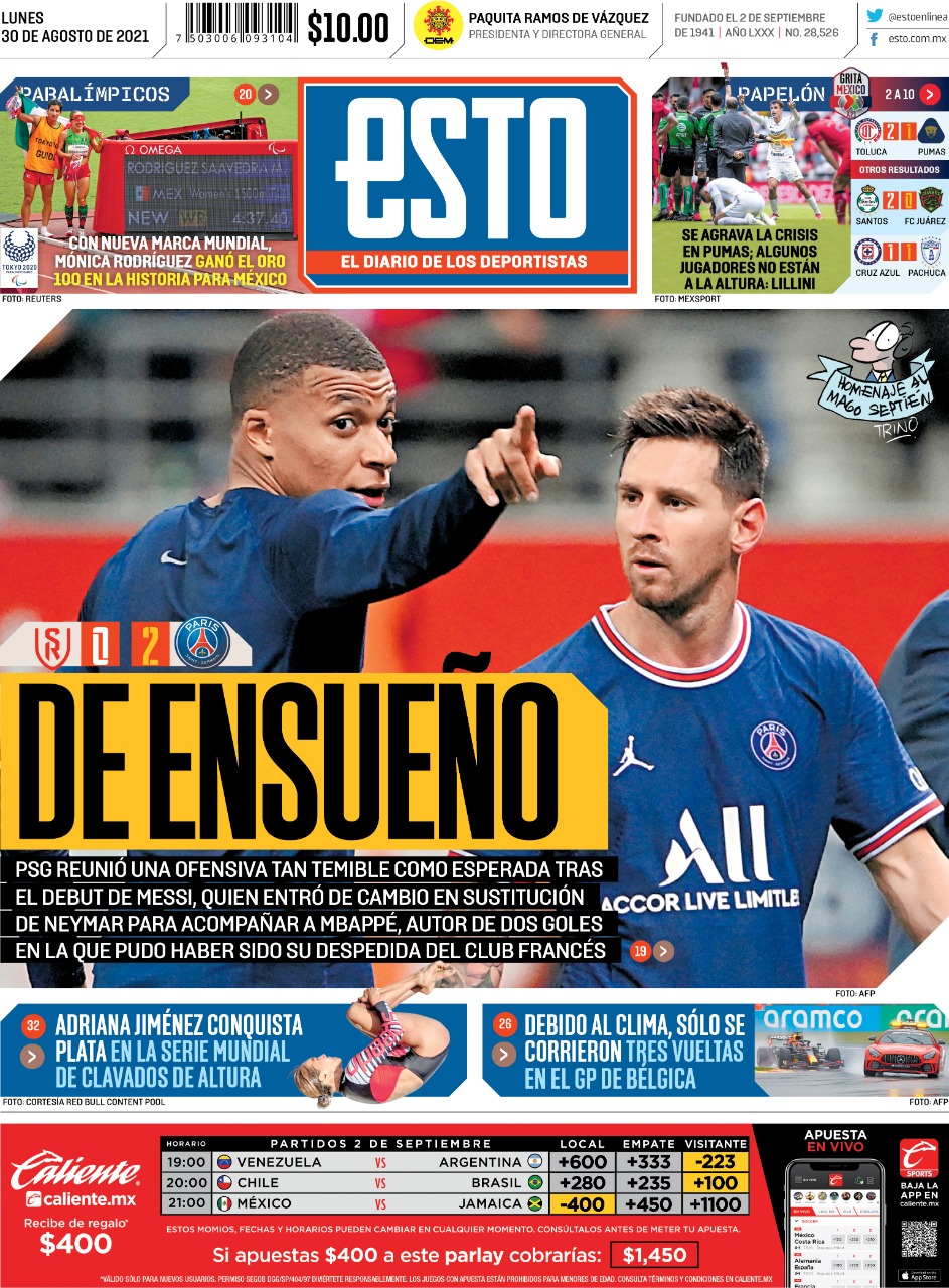 Portada 30 agosto 2021