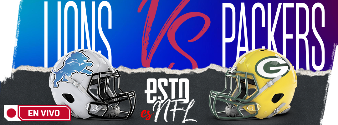 En vivo LIONS DETROIT GREEN BAY PACKERS NFL