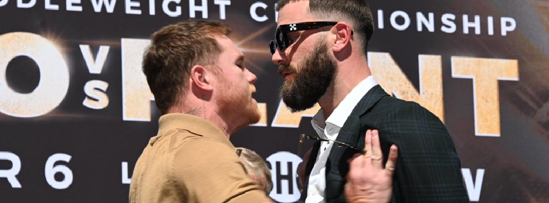 canelo se encaró con Plant