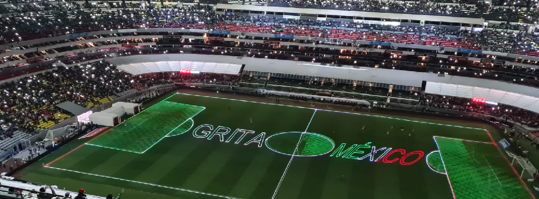 grita méxico en el azteca