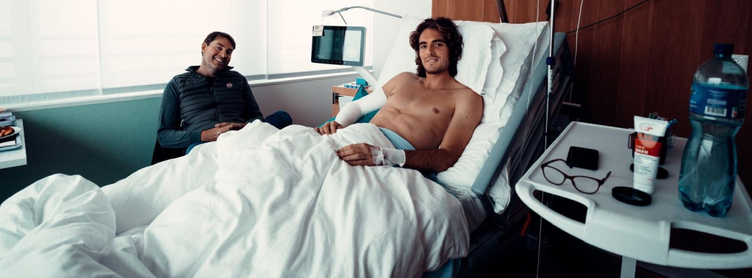 Stefanos Tsitsipas fue operado del codo