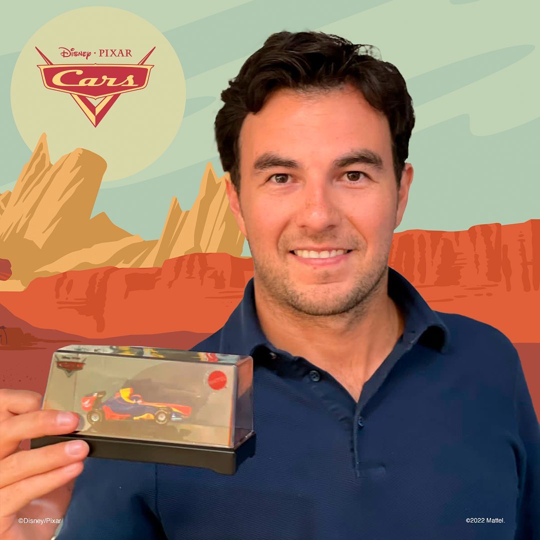 Checo’ Pérez es personaje de Cars! así homenajeó Disney al mexicano