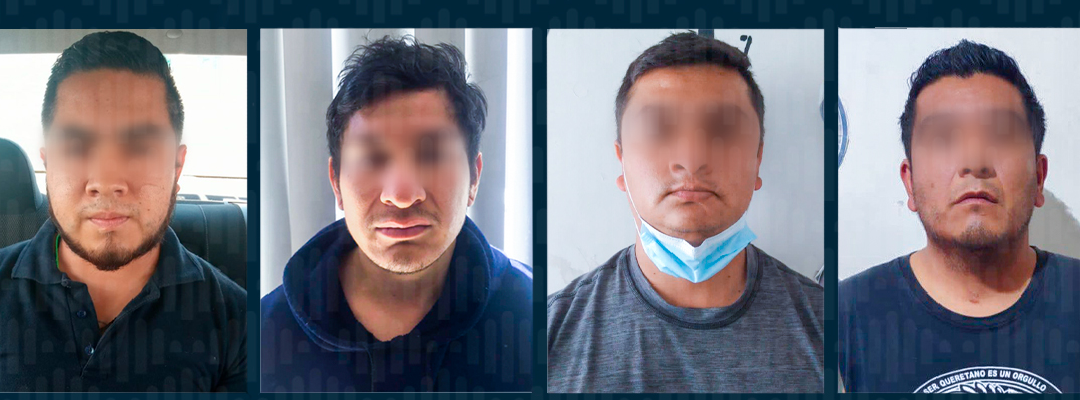 Los detenidos en Querétaro