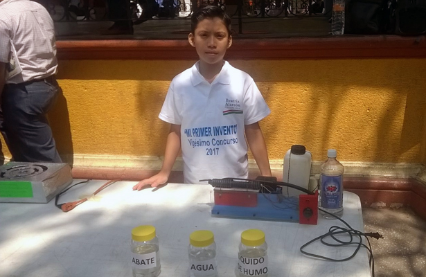 El menor ganó el concurso realizado en Chilpancingo.
