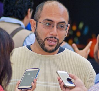 Fidel Alejandro Sánchez Flores, investigador. Foto: Haidee Galicia