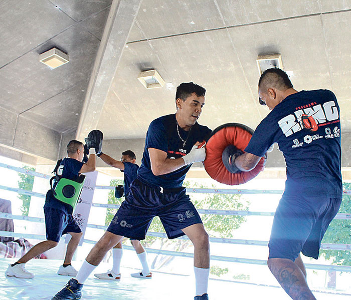 El deporte les ayuda a canalizar sus emociones. Foto Cortesía