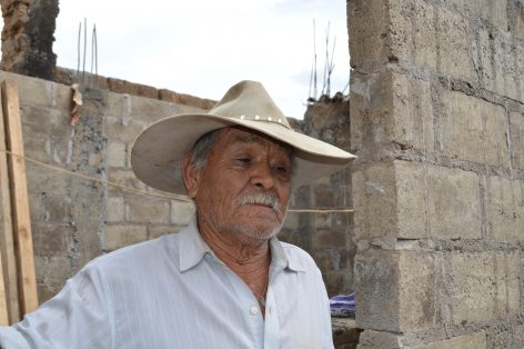 DON JOAQUÍN tiene 74 años, y está orgulloso de sus hijos. Foto: Gude Servín.