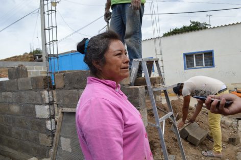 LA CASA es pérdida total, señaló Roberta. Foto: Gude Servín