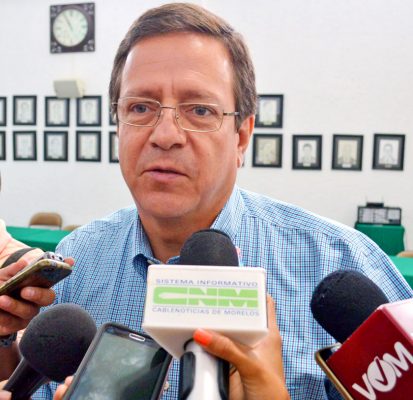 Alejandro Villarreal Gasca, tesorero del Ayuntamiento de Cuernavaca. Foto: HAIDEE GALICIA