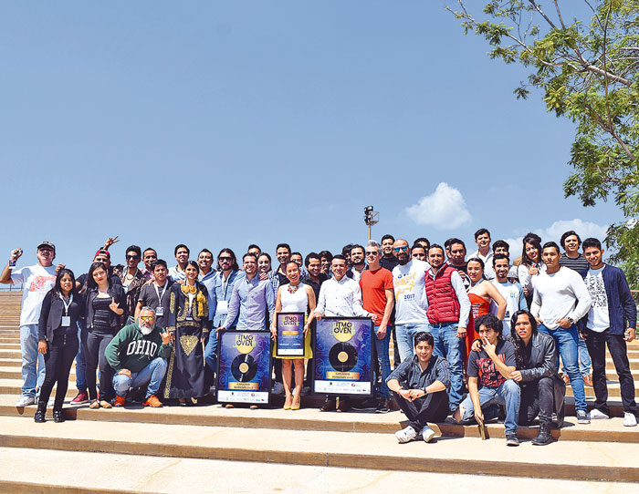 La foto del recuerdo de los participantes de los diferentes estados de la República Mexicana.