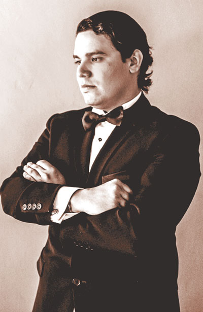 Kevin Luévanos estará acompañado del pianista Alfonso I. del Río Rochel