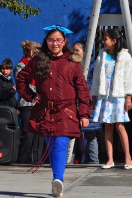 CANATLÁN, Dgo. (OEM).- Ingrid Reyes Valenzuela, simpática alumna y candidata a reina de la Escuela Gral. Lázaro Cárdenas.