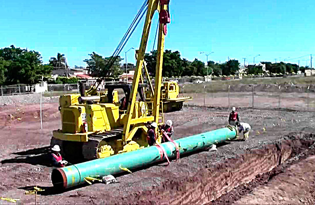 ConfÃa Aispuro Torres solucionar obras de gasoducto y Chemours