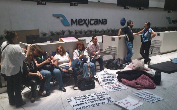 Recibirán liquidación siete mil empleados de Mexicana de Aviación