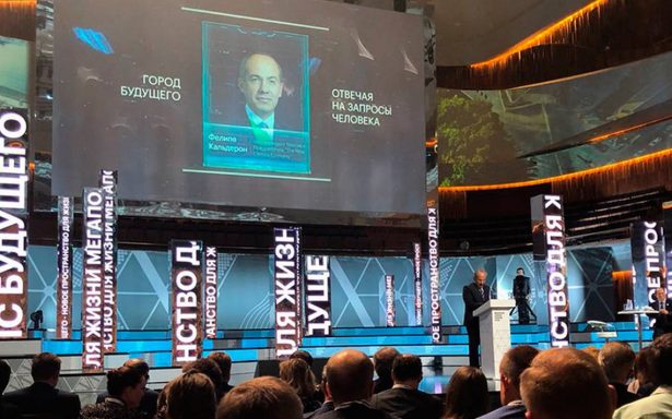 Felipe Calderón invitado al Foro Urbano de Moscú junto a Putin