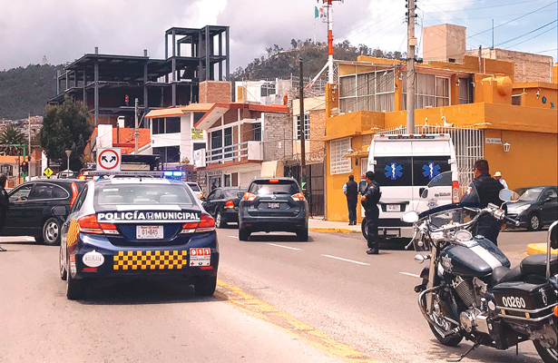 Asaltan y balean a pareja en Pachuca; les roban 500 mil pesos