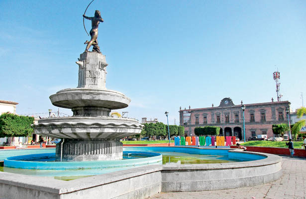 La Diana Cazadora en estado de abandono