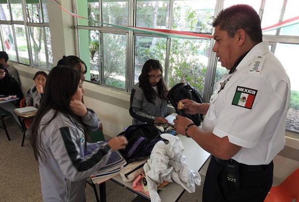 Implementan operación mochila para prevenir delitos