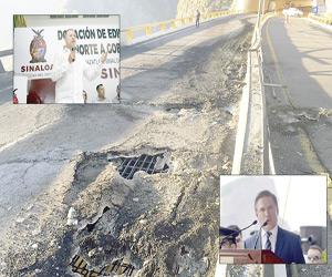 Supervisarán gobernadores de Durango y Sinaloa reparación del puente El Carrizal