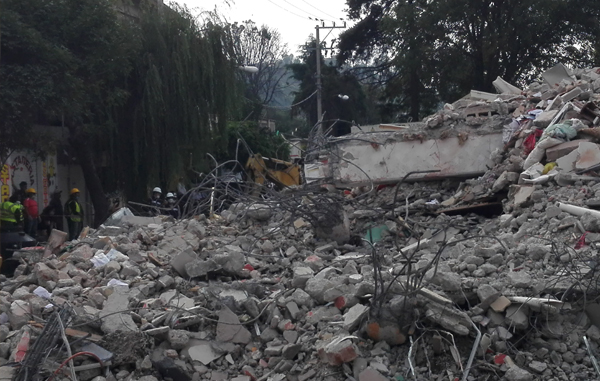 Daños ocasionados por un sismo (Foto: wikimedia)