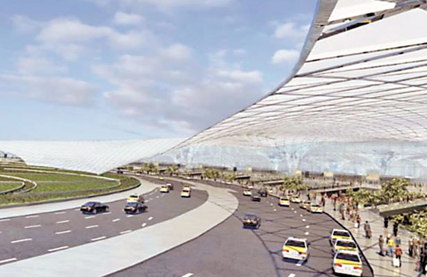 Al final de este año se observarán avances definitivos en la construcción del nuevo aeropuerto.
