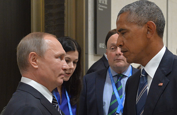 Putin y Obama durante el G20, en septiembre pasado. Foto: Agencias