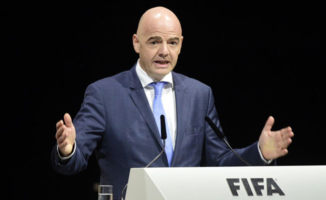 Gianni Infantino, dirigente de la FIFA. Foto: AFP