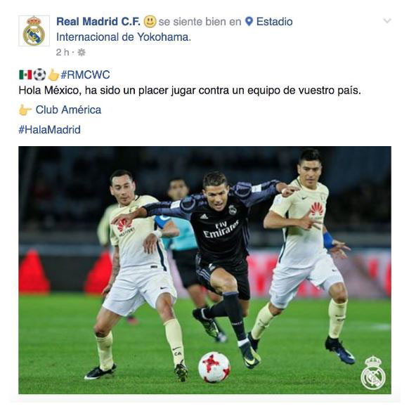 Foto: Facebook Real Madrid