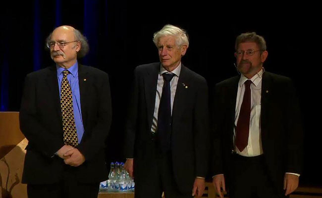 Los ganadores del premio Nobel de Física. Foto: Premio Nobel