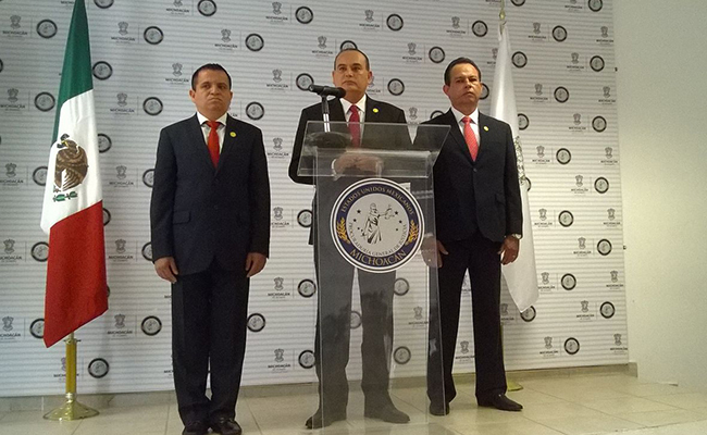 El procurador de justicia del Estado de Michoacán, José Martín Godoy Castro. Foto: Leticia Calderón