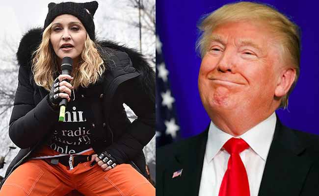 Trump asegura que Madonna es una "asquerosa". Foto: Especial