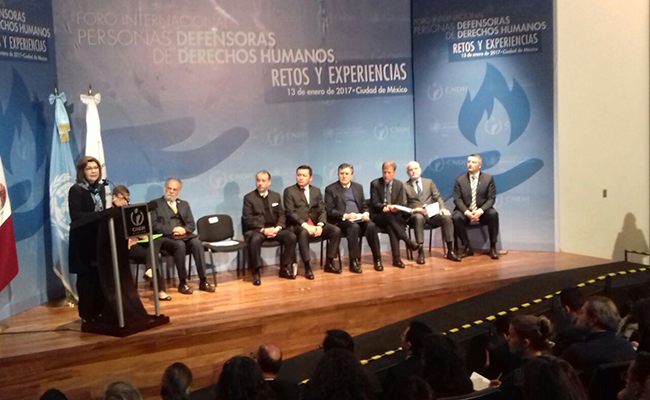 Foro internacional de Derechos Humanos. Foto: Daniel Hidalgo