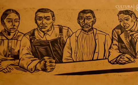 Expresiones artísticas de la primera Constitución de la República mexicana.
