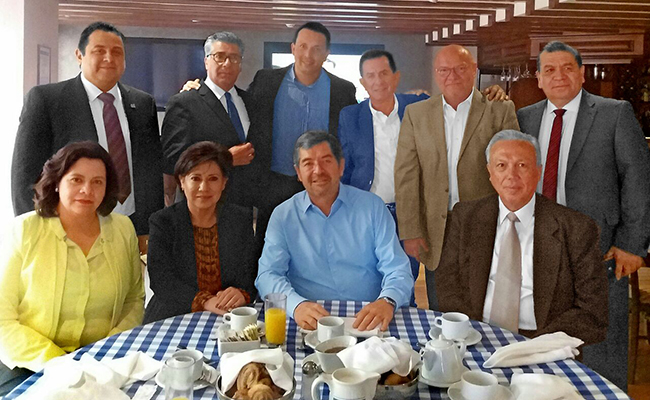 Encuentro de directores de medios con Juan Ramón de la Fuente. Foto: El Sol de Zacatecas