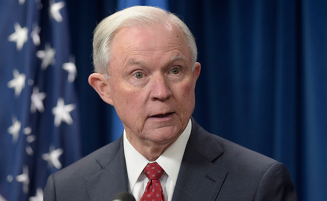 El Procurador General de EU, Jeff Sessions. Foto: AP