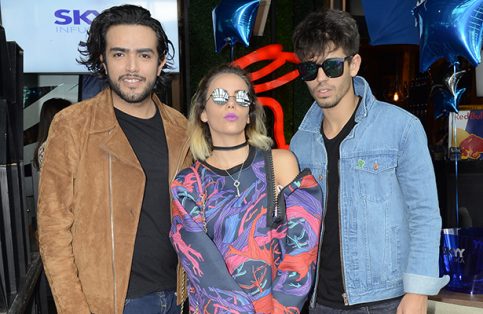 DIDIER MORALES, Alexia Roma y Juan Eduard.